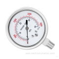 flange Shockproof pressure gauges